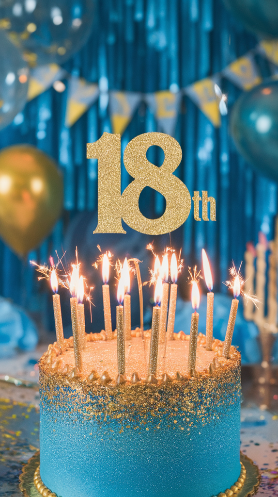 12 Unique Sparkling Designs for the Ultimate 18th Birthday Celebration