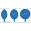 Holographic Laser Orb Foil 4D 16" Inflatable Sphere Balloons