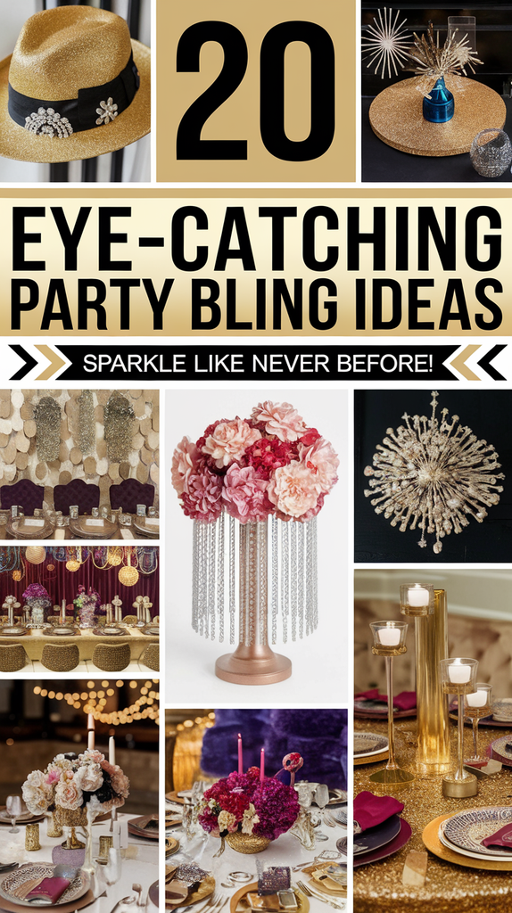 20 Eye-Catching Party Bling Ideas to Sparkle Up Your Event (Warning: #12 Is a Show-Stopper!)