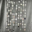 Sequin String Laser Sequin Curtain for Hall Ceiling Decoration-Silver