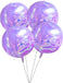 22Inch Iridescent Purple 4D Sphere Balloons (4pcs)