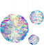 Hanging Decorations Iridescent Honeycomb Ball-Round