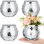 Silver Color Disco Ball Flower Vase/Disco Ice Bucket