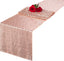 Rose Gold Glitter Sequin Table Runner 12x72 inch