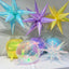 22Inch Iridescent Purple 4D Sphere Balloons (4pcs)