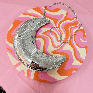 Hanging Disco Moon