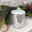 Silver Disco Candle Holder- 8 oz