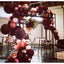 Matte Wine Red Balloon Garland Set for Wedding, Hen Party, Cocktail Party, Masquerade Night.