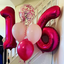 40 Inch Hot Pink Number 1 Balloon Large Size Jumbo Digit Mylar Foil Helium Bright Pink Balloons for Birthday Party Celebration Decorations Graduations Anniversary Baby Shower Photo Shoot