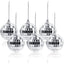 Mirror Disco Balls,Silver Hanging Party Disco Ball for Party or DJ Light Effect