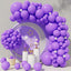 Purple Balloons 110Pcs Purple Balloon Garland Arch Kit 5/10/12/18 Inch Matte Latex Purple Balloons with Different Sizes