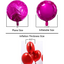 Hot Pink Round Balloon 18 Inches Foil Balloons Mylar Helium Balloons, 10 PCS