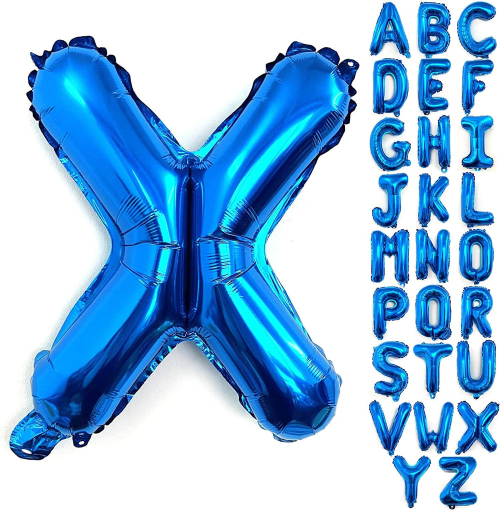 40-inch (about 101.6 Cm) Large Blue Letter Balloon A-Z