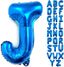 40-inch (about 101.6 Cm) Large Blue Letter Balloon A-Z