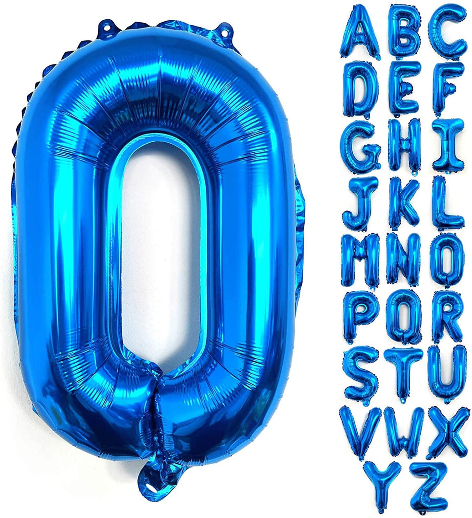 40-inch (about 101.6 Cm) Large Blue Letter Balloon A-Z