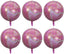 Marble Agate Balloon 6 Pieces 20" 4D Aluminum Foil Balloon