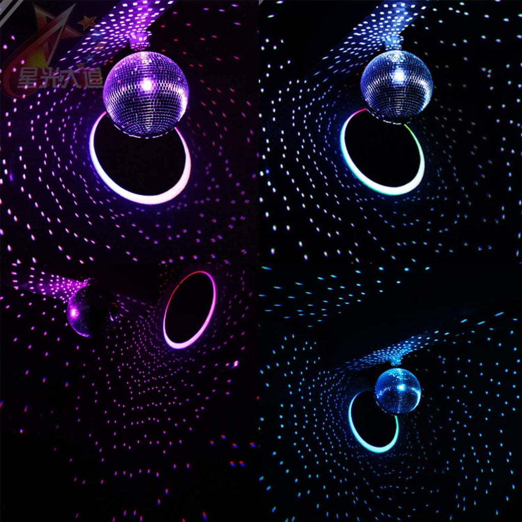 Mirror Disco Balls,Silver Hanging Party Disco Ball for Party or DJ Light Effect