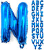 40-inch (about 101.6 Cm) Large Blue Letter Balloon A-Z