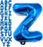 40-inch (about 101.6 Cm) Large Blue Letter Balloon A-Z