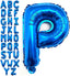 40-inch (about 101.6 Cm) Large Blue Letter Balloon A-Z