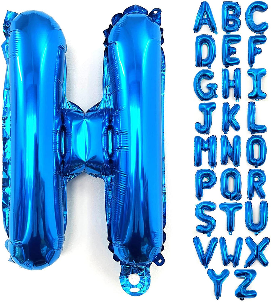 40-inch (about 101.6 Cm) Large Blue Letter Balloon A-Z