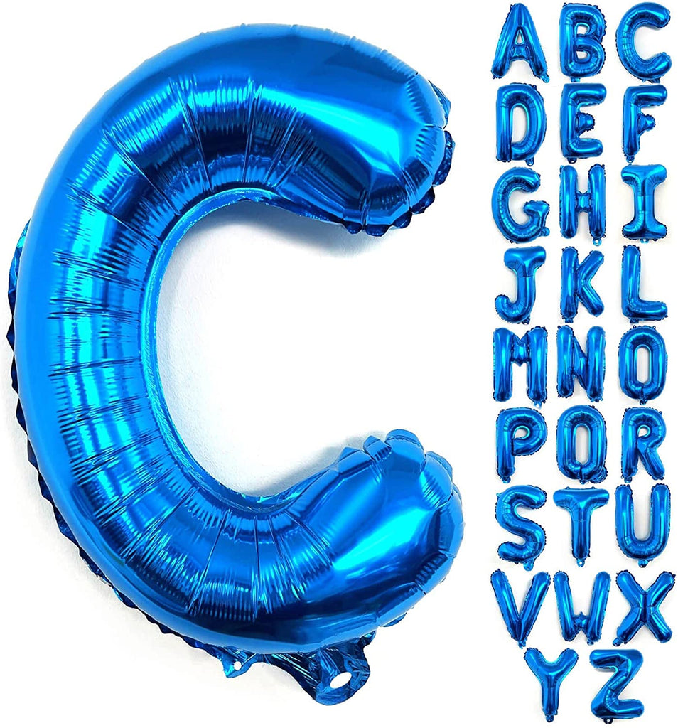 40-inch (about 101.6 Cm) Large Blue Letter Balloon A-Z