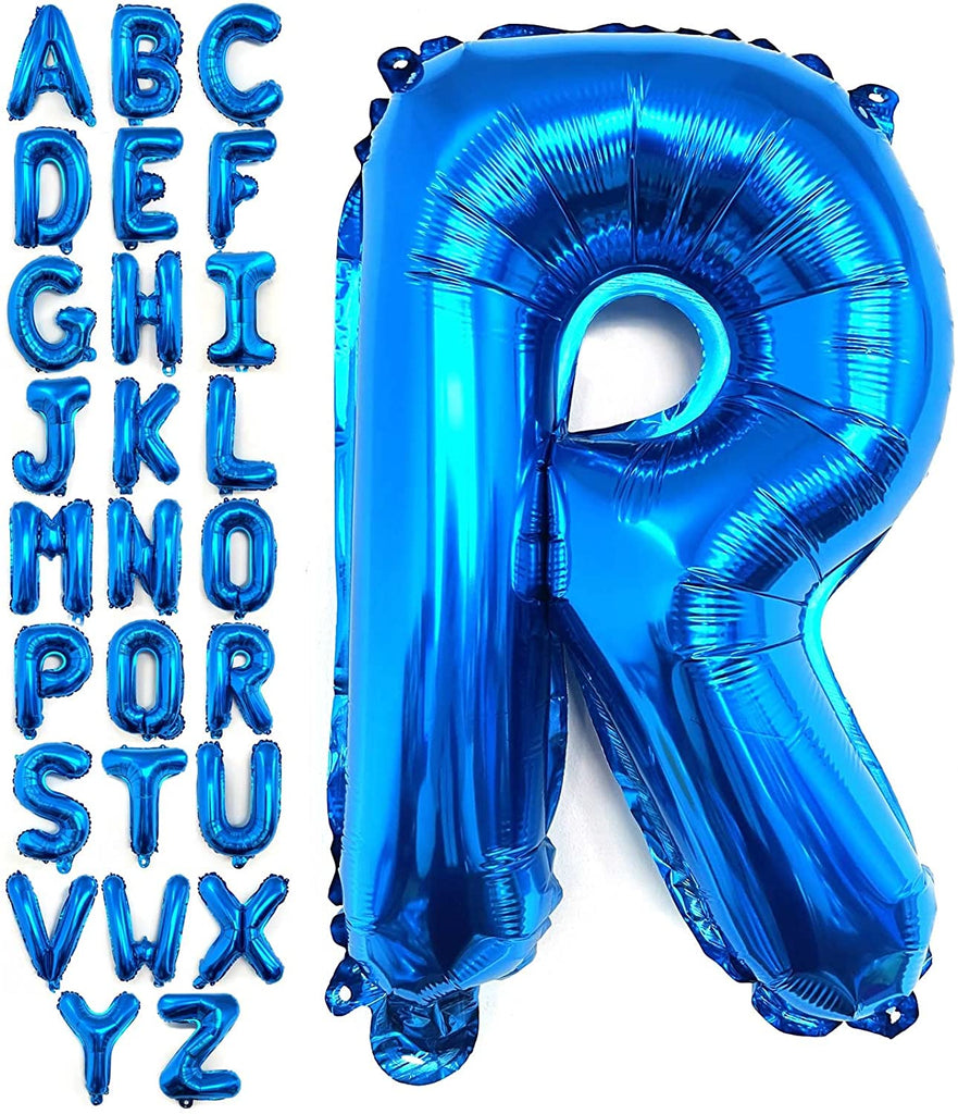 40-inch (about 101.6 Cm) Large Blue Letter Balloon A-Z