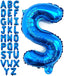 40-inch (about 101.6 Cm) Large Blue Letter Balloon A-Z