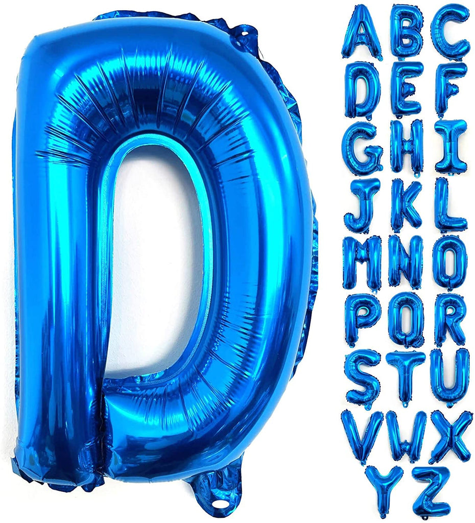 40-inch (about 101.6 Cm) Large Blue Letter Balloon A-Z